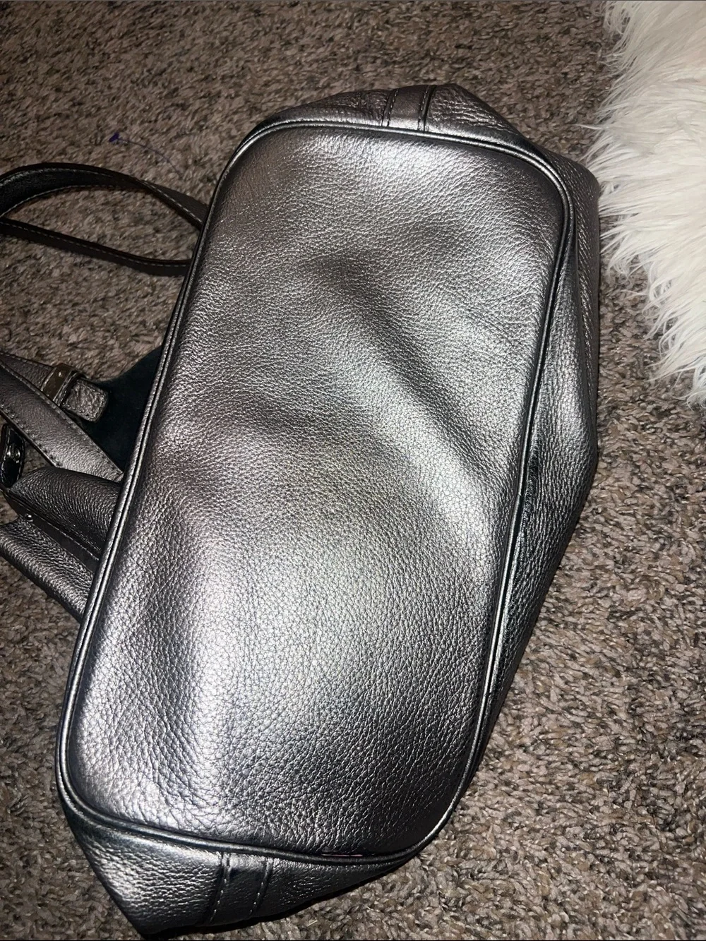 Michael Kors Black Leather Shoulder Tote